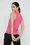 Zelocity Quick Dry Contour Tank Top - Pink Yarrow — thumbnail 2